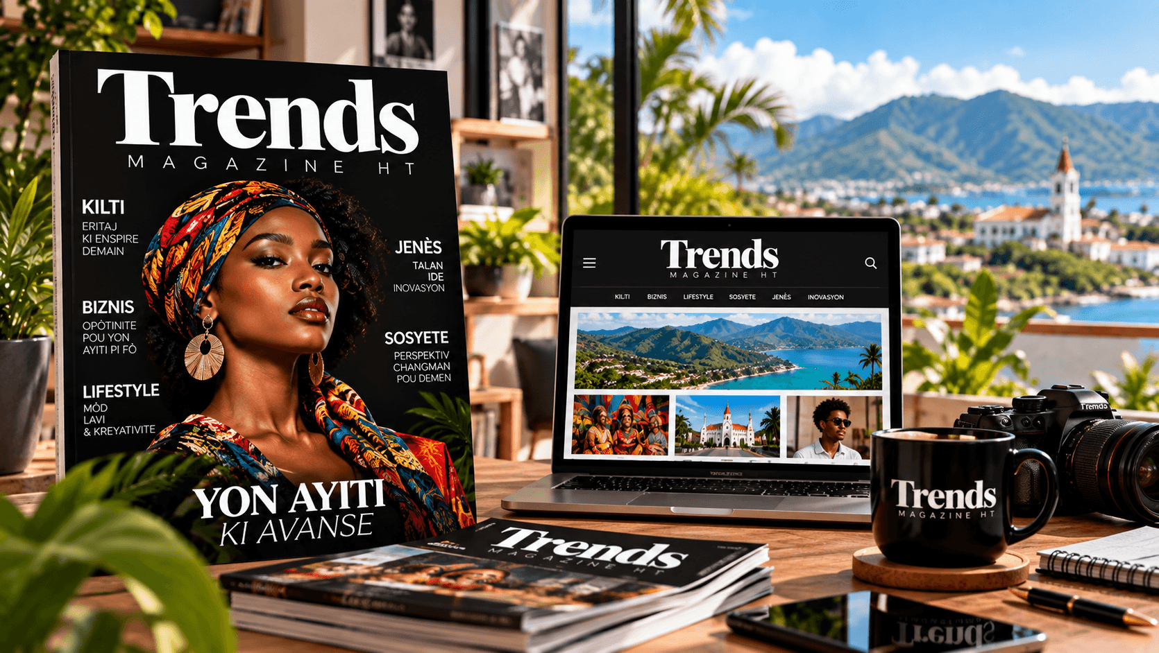 Trends Magazine HT mete mòd, kilti ak lifestyle Ayisyen nan yon nouvo limyè.